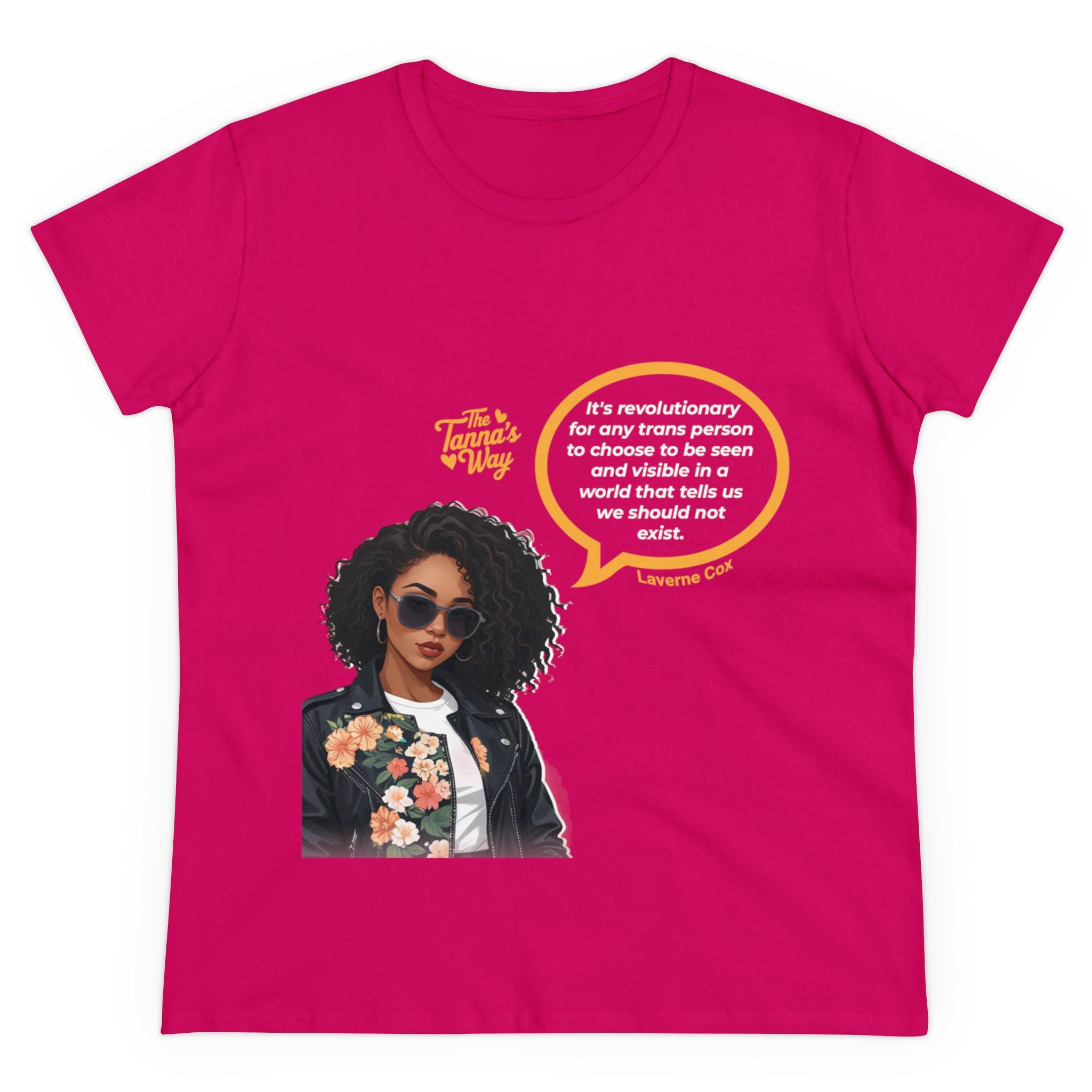 Laverne Cox | Women's Midweight Cotton Tee